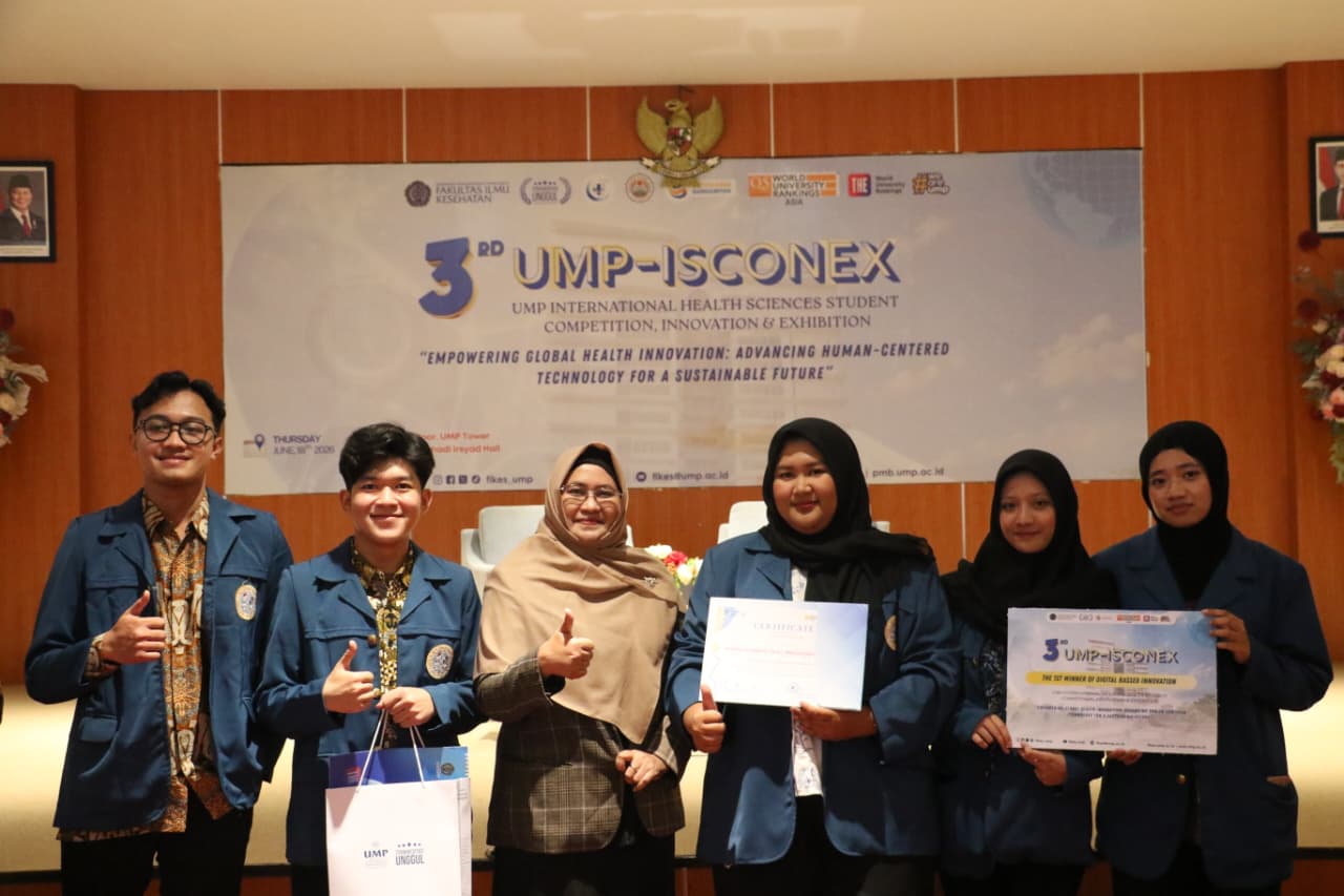 3rd ISCONEX UMP Digelar, Diikuti 65 Peserta dari Berbagai Institusi Tampilkan Inovasi Kesehatan